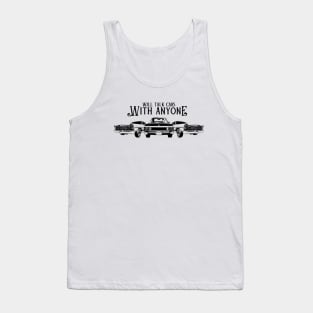 Will talk cars with anyone automobile funny design Tank Top